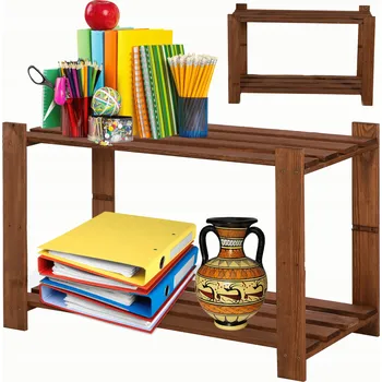 Dílenský regál Dřevěný skladový regál Wamar 50 x 80 x 38 cm, max. nosnost 40 kg na polici