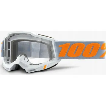 Motocyklové brýle Brýle 100% Accuri 2 Speedco šedo-oranžové