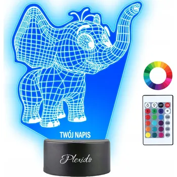 Lampička Plexido vícebarevná Noční lampa