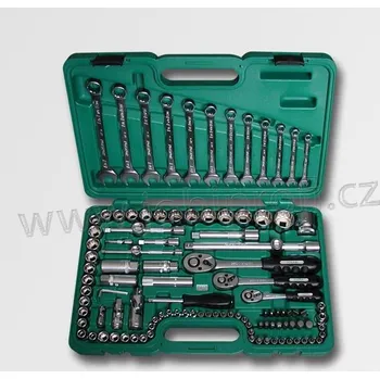 Gola sada Sada hlavic 1/4" - 3/8" - 1/2" 111 dílů H4321 typ HONIDRIVER (sada hlavic, sada nástrčných hlavic, nástrčné hlavice, gola sada, sada honiton)