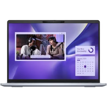 Notebook DELL Inspiron 14 Plus 7441 Qualcomm Snapdragon X1E-80-100 Laptop 35,6 cm (14") Dotyková obrazovka WQXGA 16 GB LPDDR5x-SDRAM 1 TB SSD Wi-Fi 7 (802.11be) Windows 11 Pro Modrá