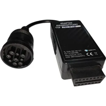 Autodiagnostika Diagnostický adaptér kabel OBD 2 na 9 pin JCB, Case, New Holland Launch