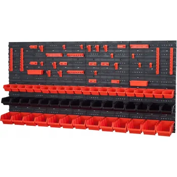 Obraz Dílenská stěna 160 x 80 cm + 49 boxů/úložných nádob