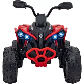 Dětské elektrovozidlo Dětská elektrická čtyřkolka 24V, červená