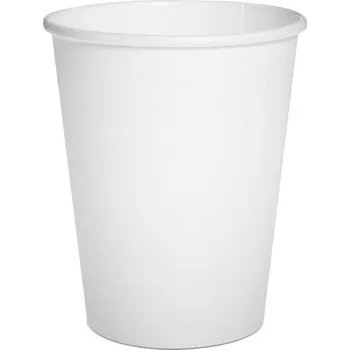 Jednorázové nádobí Bílé papírové KELÍMKY k narozeninám 250ml 10 Ks