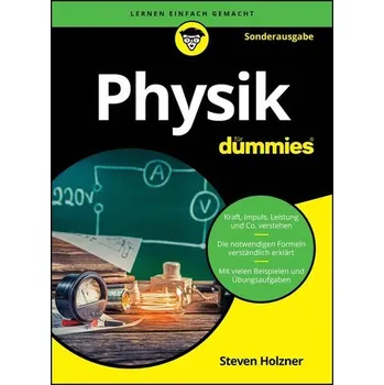 Physik für Dummies - Steven Holzner [DE] (2025, Brožovaná, Wiley-VCH GmbH)