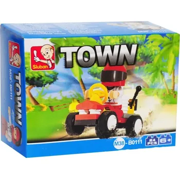 ostatní stavebnice Stavební Stavebnice Gazelo Town M38-B0111 24 kusů