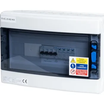 Rozvaděč R-AC-25-N0-IKA rozvaděč AC, 25A, pro FVE systémy