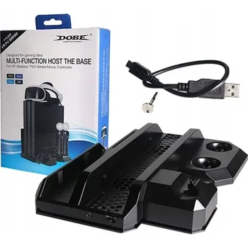 Stojan pro herní konzoli Dobe multifunkční chladící stojan pro konzoli a VR headset (PS4)