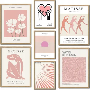 Obraz Plakát Sada 7 plakátů bez rámu, 100 x 100 cm