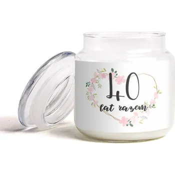 Svíčka Parafínová vonná svíčka Bavlna Prezentonauci 1 ks