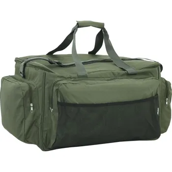 Pouzdro na rybářské vybavení OMAXI Rybářská taška nepromokavá tmavě zelená oxfordská látka 675720