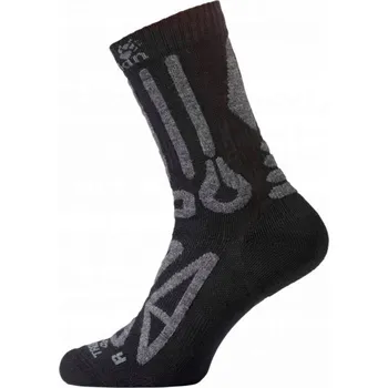 Dámské ponožky Ponožky ke kotníkům Jack Wolfskin černé vel. 35