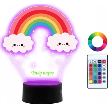 Lampička Plexido vícebarevná Noční lampa