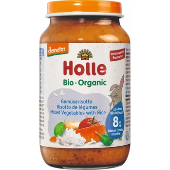 Holle Bio Zeleninové rizoto pro děti od 8. měsíce, 220 g