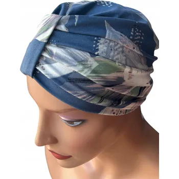 Čepice Dámský turban Emma 259 čepice k nasazení na hlavu, vhodný i po chemoterapii