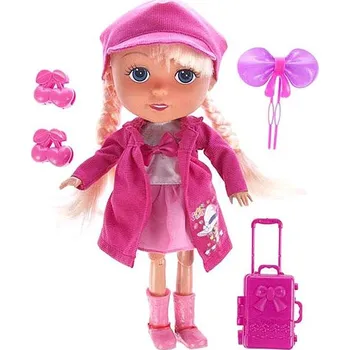 Panenka EXCELLENT Zpívající panenka Bobo s doplňky 30 cm