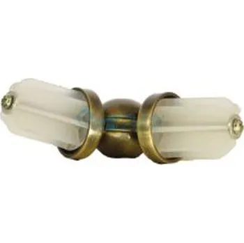 Příslušenství pro garnýž Rohový spoj pro arkýřové tyče 16 mm pro arkýřové garnýže