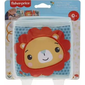 Fisher-Price měkké leporelo se zvířátky z džungle HML63