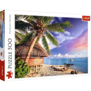 Puzzle TREFL Ostrov Bora-Bora 500 dílků