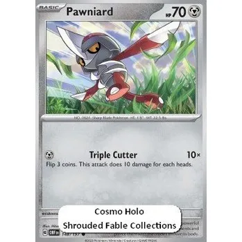 Volný čas Pokémon OBF 148/197 Pawniard (Kingambit Box) - Obsidian Flames Stav: Near Mint, Verze: COSMIC HOLO