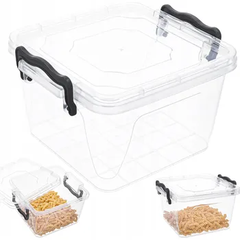 Dóza na potraviny Plastová dóza s víkem na potraviny 2,4 l