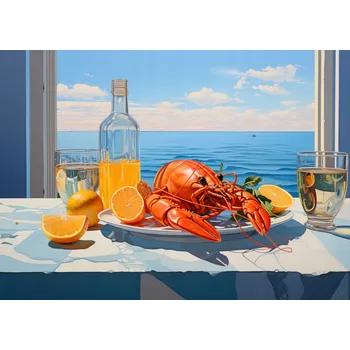 Plakát Plakát Osamělé Homary - plakát bez rámu 35 x 25 cm