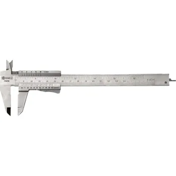 Úhloměr CONMETALL Měřítko posuvné 140 mm, NEREZ