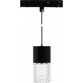 LED lišta Lištový magnetický lustr Hangit Cristal Basic 6W 830 80° 48V černý