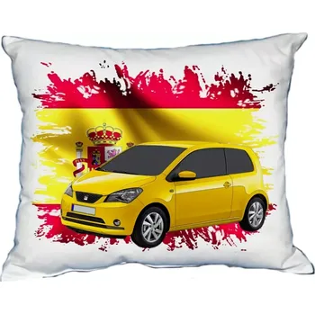 Povlak na dekorativní polštářek Polštářek s osobním autem Seat Mii (Polštářek s osobním autem )