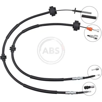 Lanko parkovací brzdy Tažné lanko, parkovací brzda A.B.S. K10080
