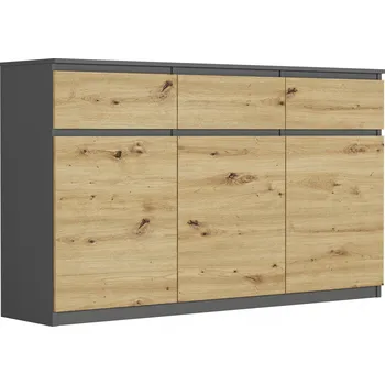 Komoda Komoda Framire 120 x 40 x 98 cm antracit matná