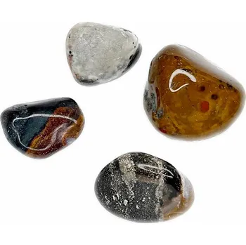 Sardonyx tromlovaný kámen XXL - cca 4 - 5 cm