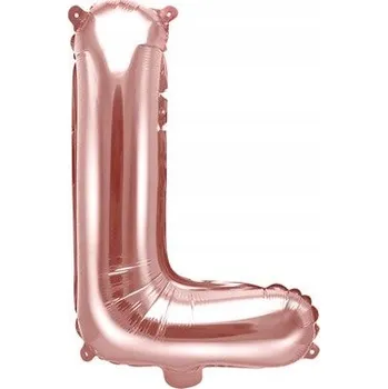 Balónek Balónek růžový písmeno 1 ks