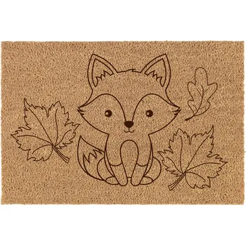 Rohožka Hotová gumová kokosová rohožka venkovní 40 x 60 cm