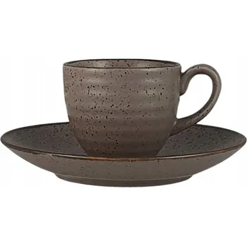 CIRCUS WOOD PORCELÁNOVÁ ŠÁLEK MOKKA 80 ml - Alumina Bogucice