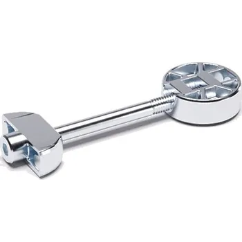 Nábytkové kování Spojovací kování pracovních desek K TOP, M4 x 120 mm, poniklovaná/ocel pozink