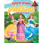 Vyfarbi krásne princezné dvojfarebnými ceruzkami!