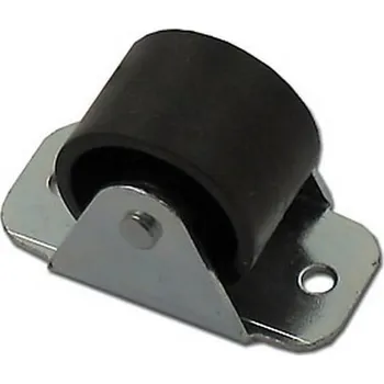 KOLEČKO NÁBYTKOVÉ K NÁBYTKU ROLKA ROVNÁ ČERNÁ