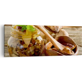 Obraz Foto obraz na plátně 140x50 gastronomie obývací pokoj ložnice na zeď velký