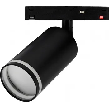 LED lišta Lištový magnetický reflektor Spot Ring Basic 6W 830 80° 48V černý