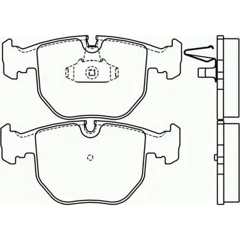 Brzdová destička Brembo P 06 048 Sada brzdových destiček, kotoučové brzdy