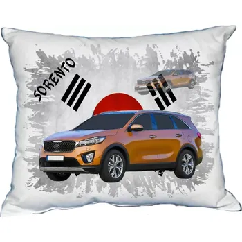 Povlak na polštářek Polštářek s osobním autem Kia Sorento (Polštářek s osobním autem )