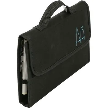 Penál GRAPH'IT Černé textilní pouzdro na 24 fix