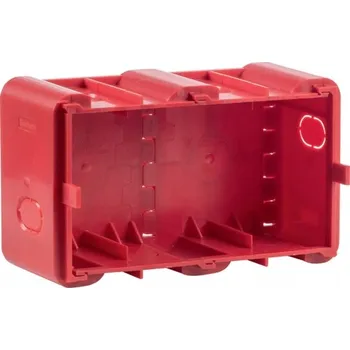 Elektroinstalační krabice R.8 Krabice pod omítku dvojitá pro montáž do zdi
