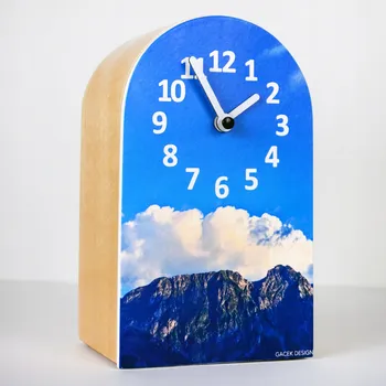 Hodiny Stolní hodiny Gacek Zegary černé 10 cm