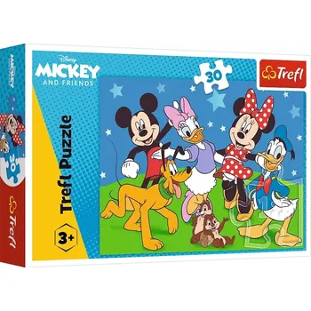 Puzzle TREFL Mickey Mouse a přátelé 30 dílků