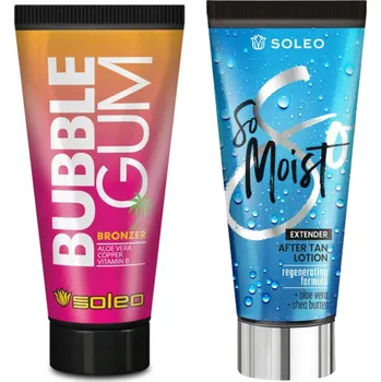 Přípravek po opalování Soleo Bubble Gum Balzám + So Moist Po Opalování Sada