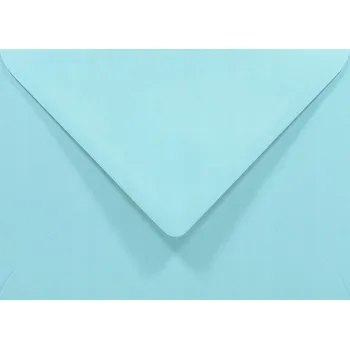 Obálka Ozdobné hladké obálky B6 125x175 modré Rainbow R82 5 ks