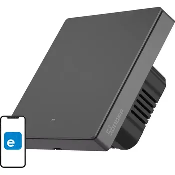 vypínač Chytrý vypínač světel Sonoff M5 1C šedý